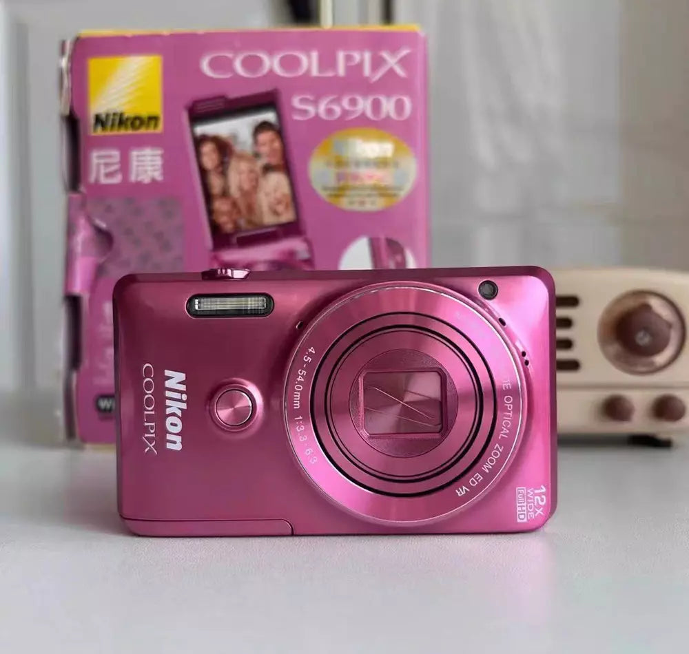 Nikon Coolpix S6900 Compact Digital Camera